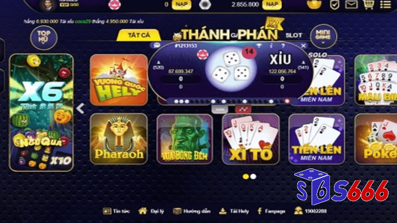 Lợi ích khi chơi tài xỉu online S666
